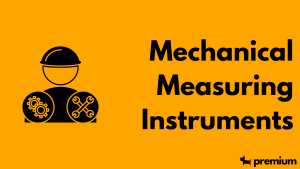mechanical measuring instruments